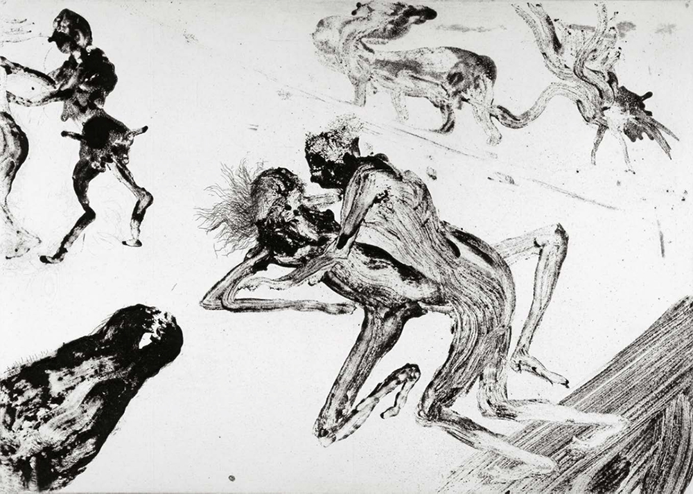 Miquel Barceló – Lanzarote 28, 2000 – Ets en Aquatint