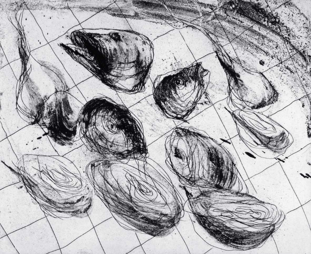 Miquel Barceló – Lanzarote 21, 2000 – Etching and Aquatint