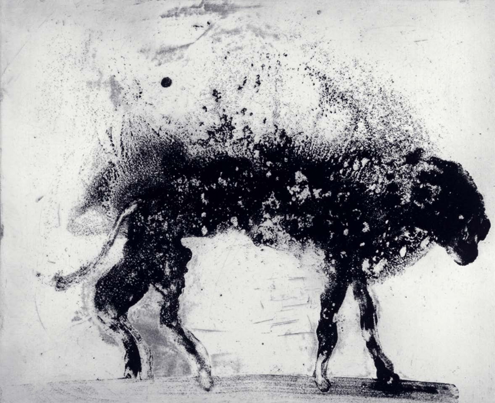 Miquel Barceló – Lanzarote 8, 1999 – Etching and Aquatint