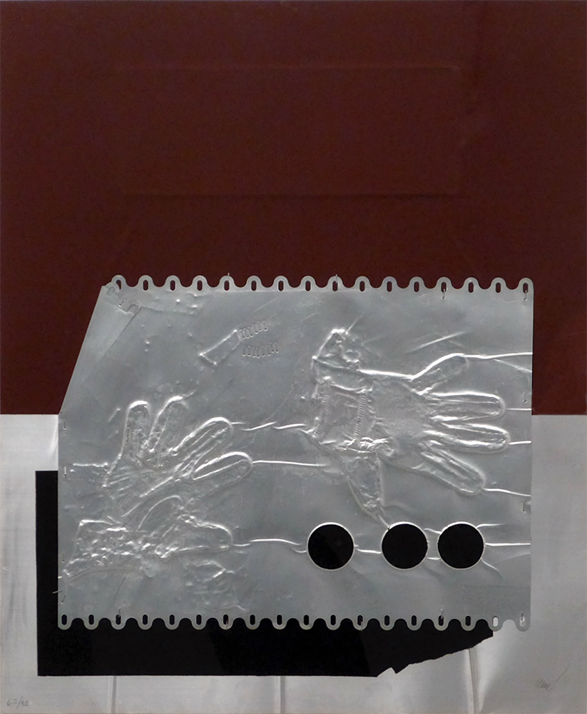 Antoni Clave – Deux gants, 1970 – Collage