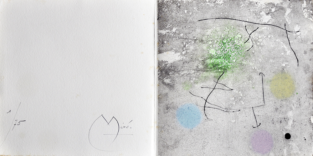 Joan Miró – Création Miró MCMLXI, 1962 – Gravure à l'eau-forte