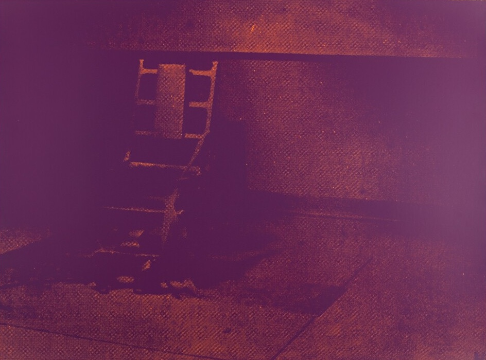 Andy Warhol – Electric Chair (F. & S. II.76), 1971 – Screen-print