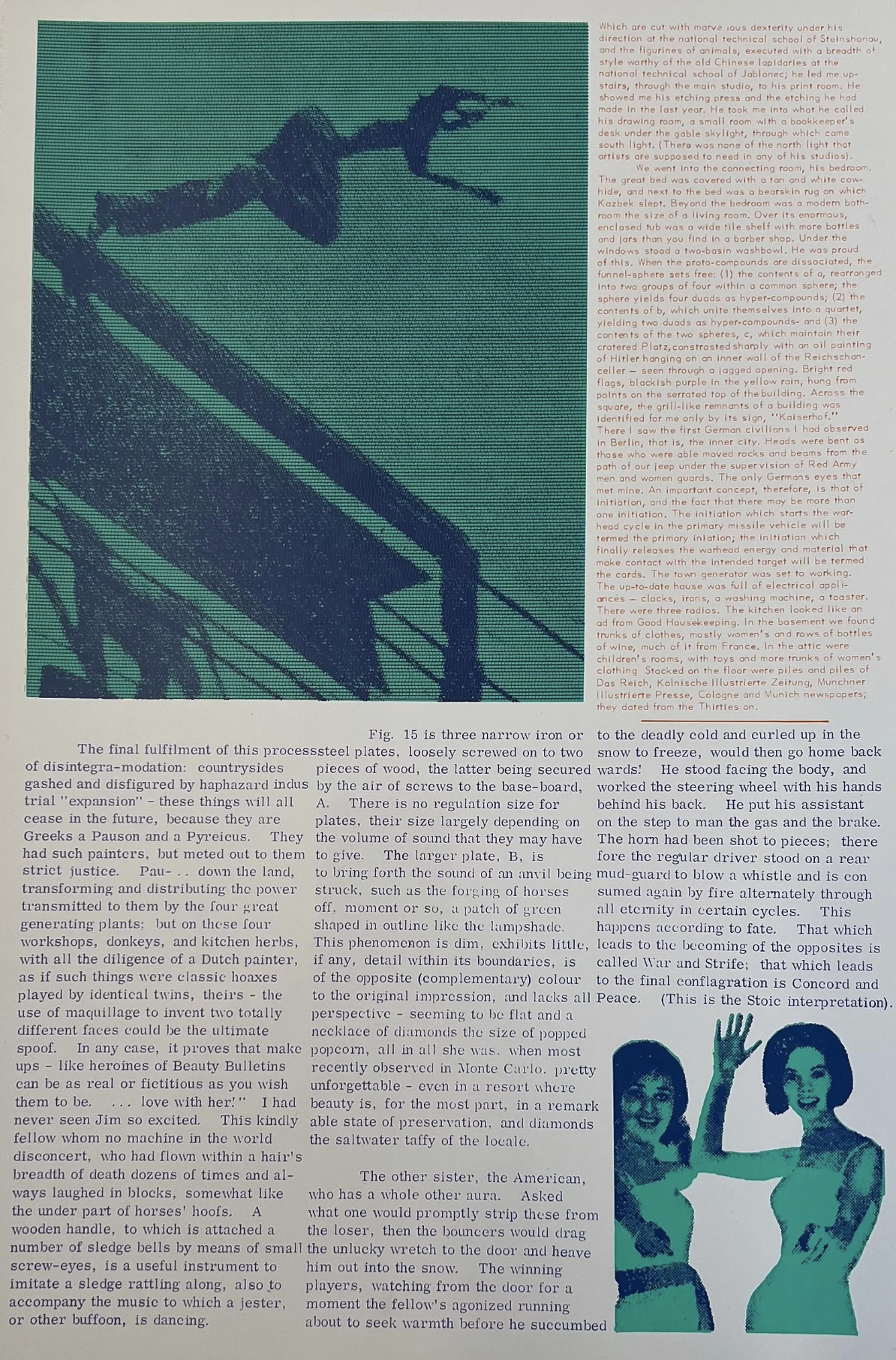 Eduardo Paolozzi – Untitled 2 (Moonstrips), 1967 – Offset printen