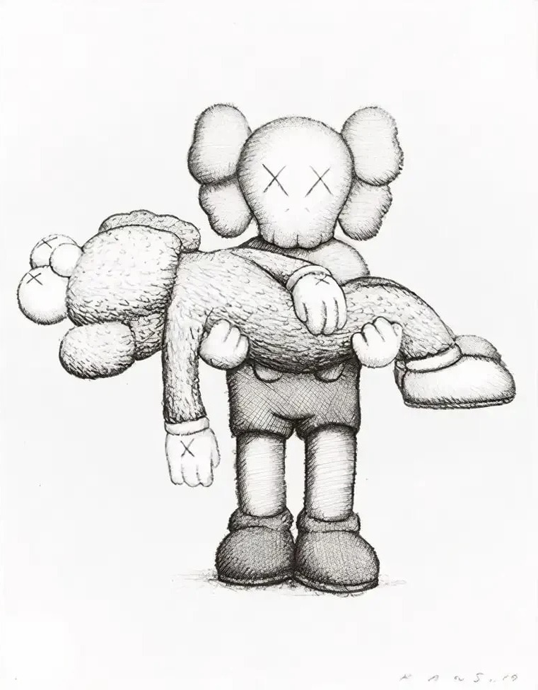 KAWS – Gone, 2019 – Screen-print