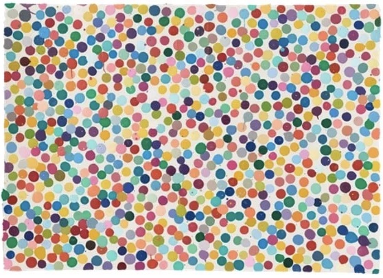 Damien Hirst – The Currency - 7657, 2021 – Mixed Media