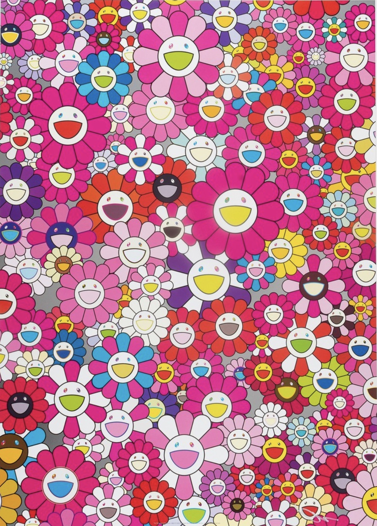 Takashi Murakami – An Homage to Monopink 1960 D, 2012 – Impresión offset