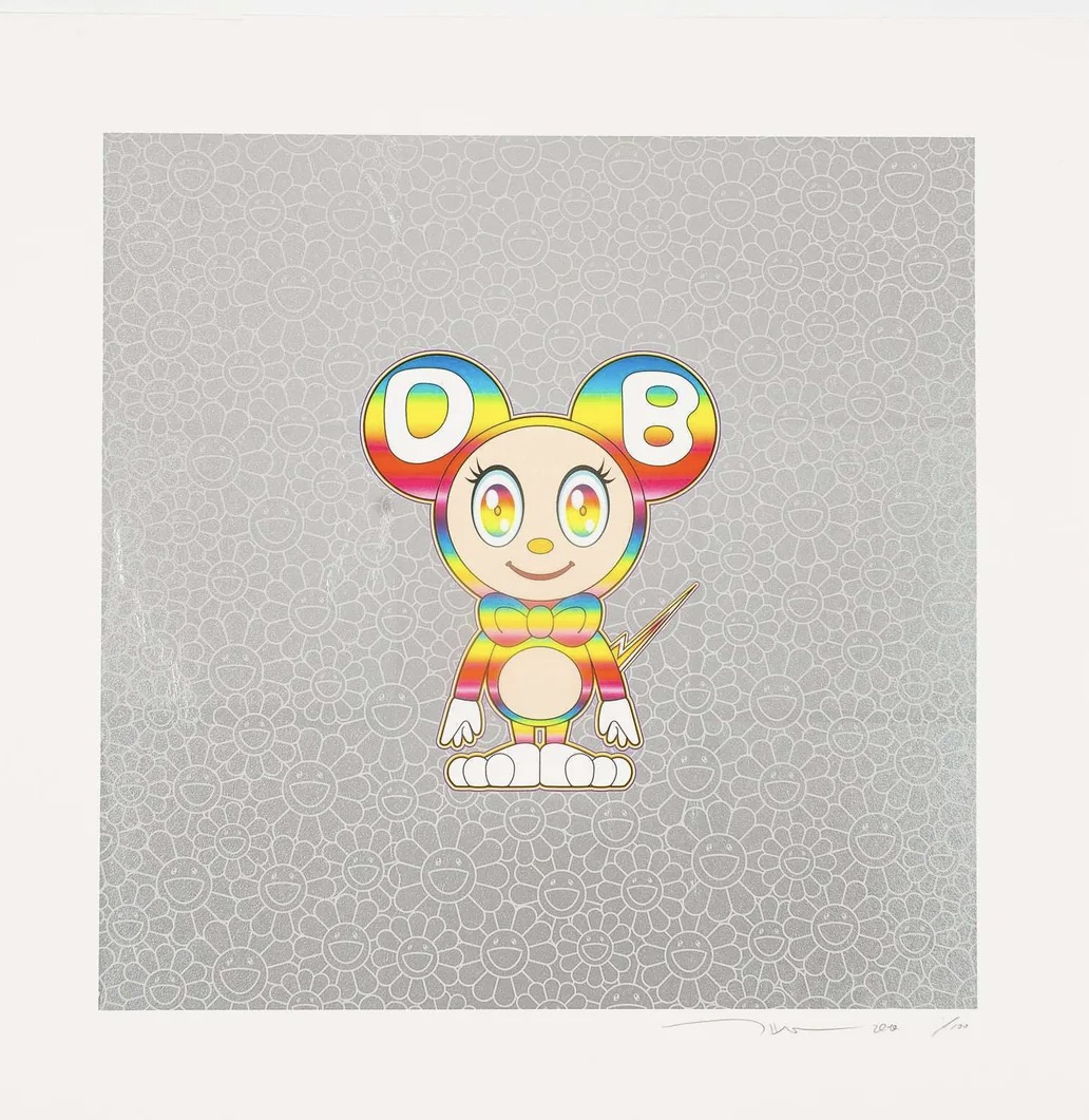 Takashi Murakami – DOB Rainbow, 2020 – Lithographie