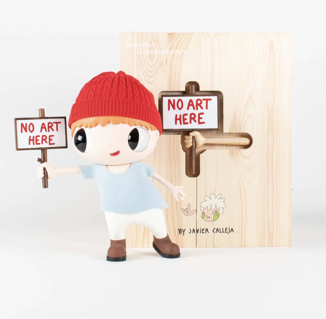 Javier Calleja – No Art Here, 2021 – Técnica mixta