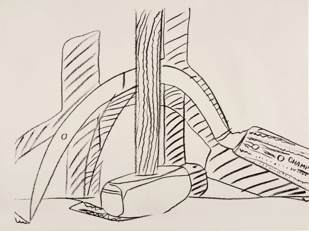Andy Warhol – Hammer and Sickle: one plate (see F. & S. 161), 1977 – Screen-print