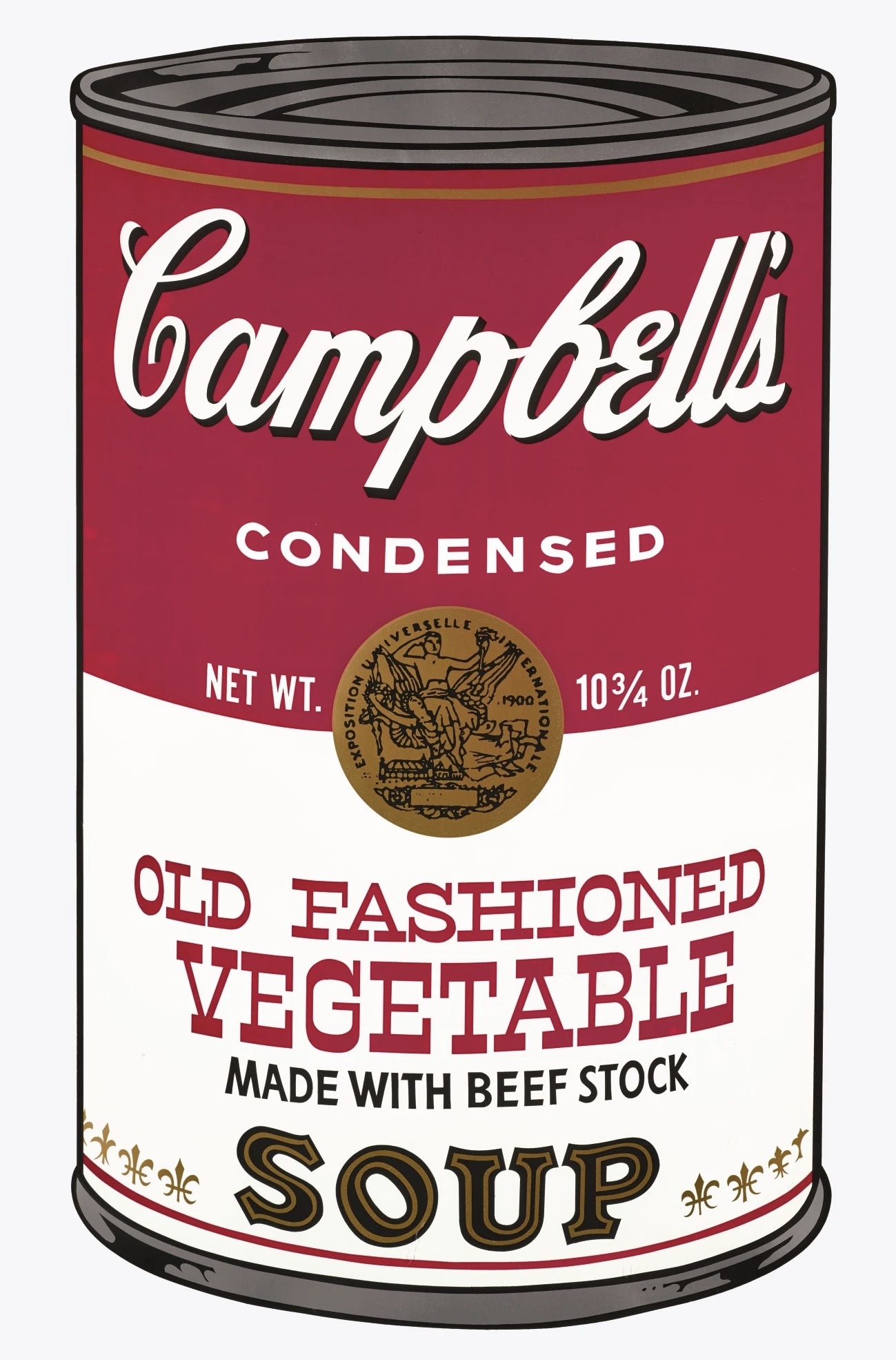 Andy Warhol – Campbell's Soup Can: Old Fashioned Vegetable, 1969 – Screen-print