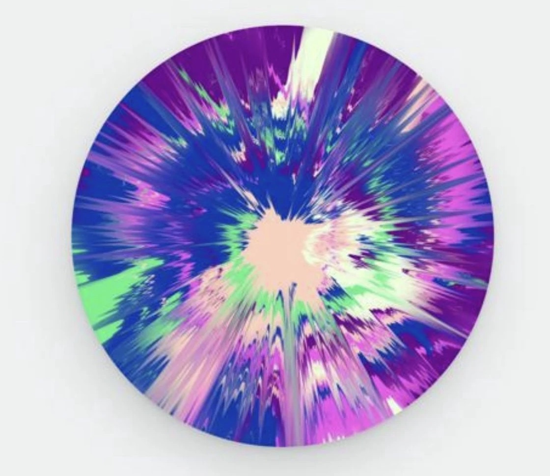 Damien Hirst – H12-14 (Large) from The Beautiful Paintings, 2023 – Mixed Media