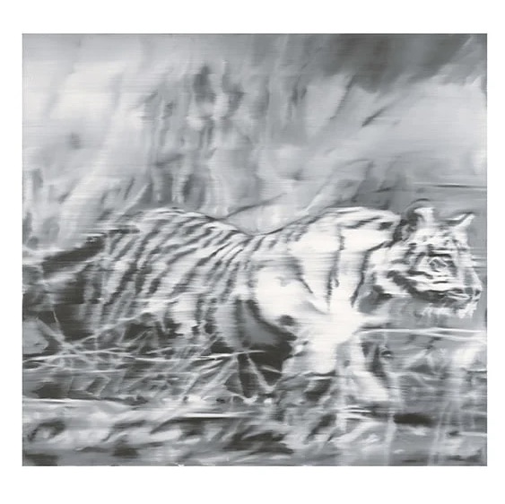 Gerhard Richter – Tiger, 1965/2022 – Offset printen