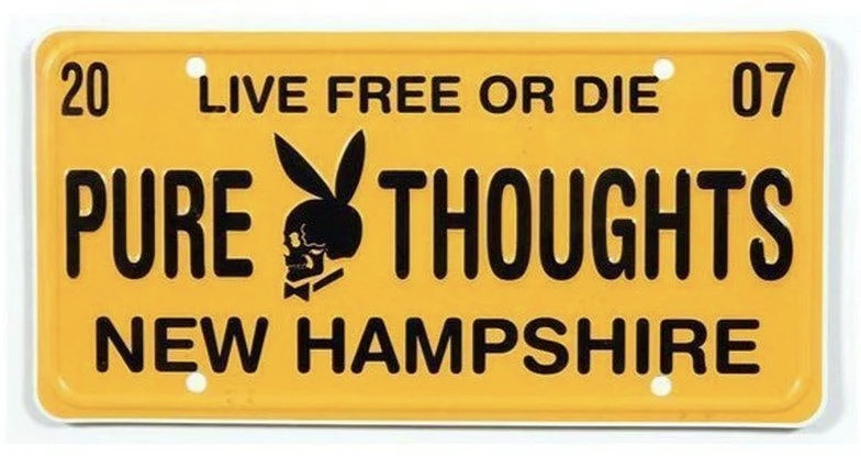 Richard Prince – Pure Thoughts - Live Free or Die, 2007 – Object