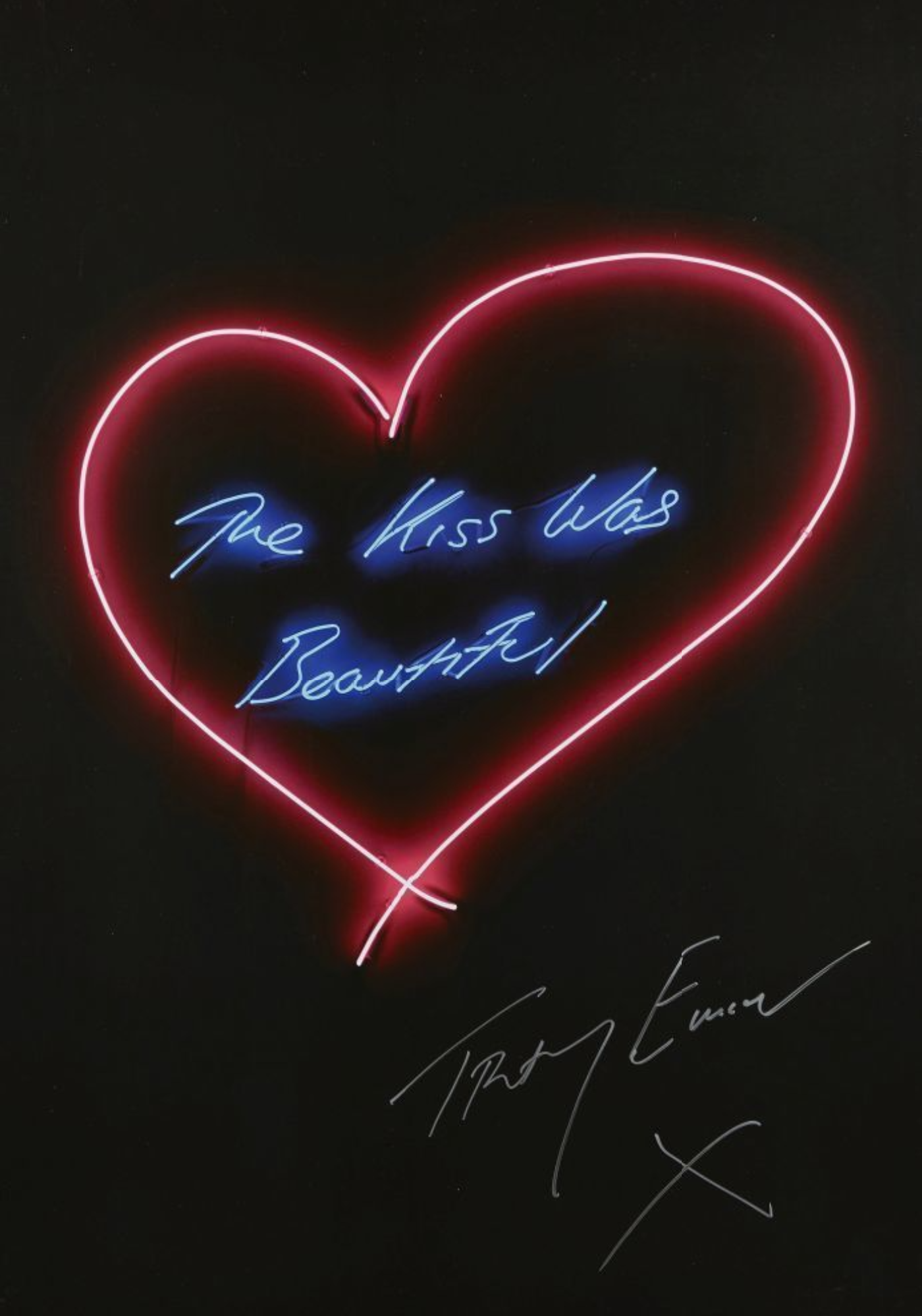 Tracey Emin – The Kiss Was Beautiful, 2012 – Impresión digital en papel