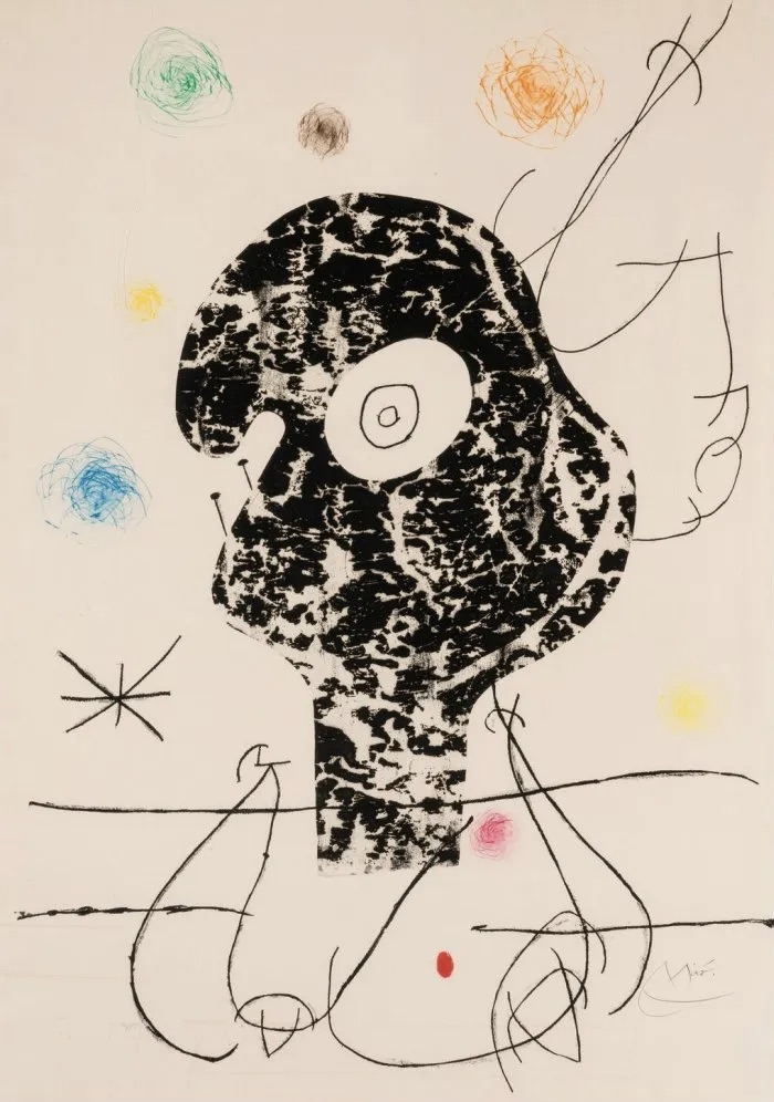 Joan Miró – Emehpylop, 1968 – Punta Seca