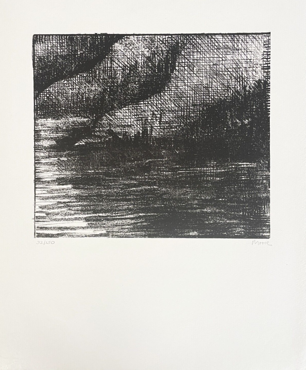Henry Moore – Fjord, 1974 – Lithografie