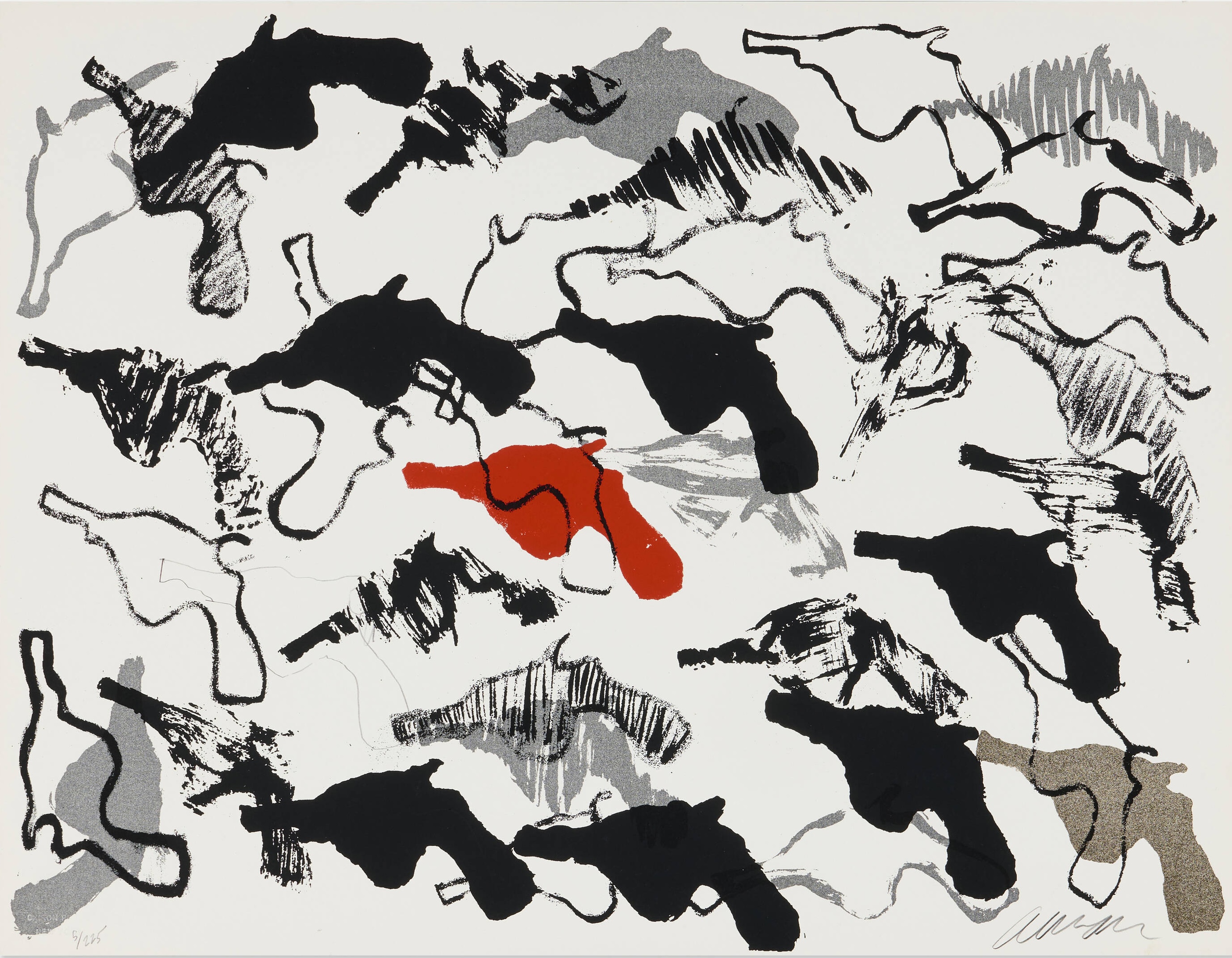 Fernandez Arman – Boom Boom, 1966 – Zeefdruk