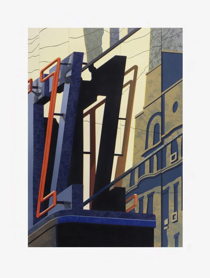 Robert Cottingham – The Letter Z, 2001 – Lithografie