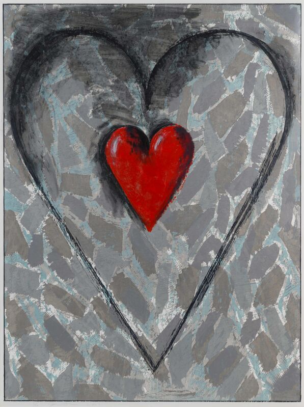 Jim Dine – Gray Fort, 2003 – Mischtechnik