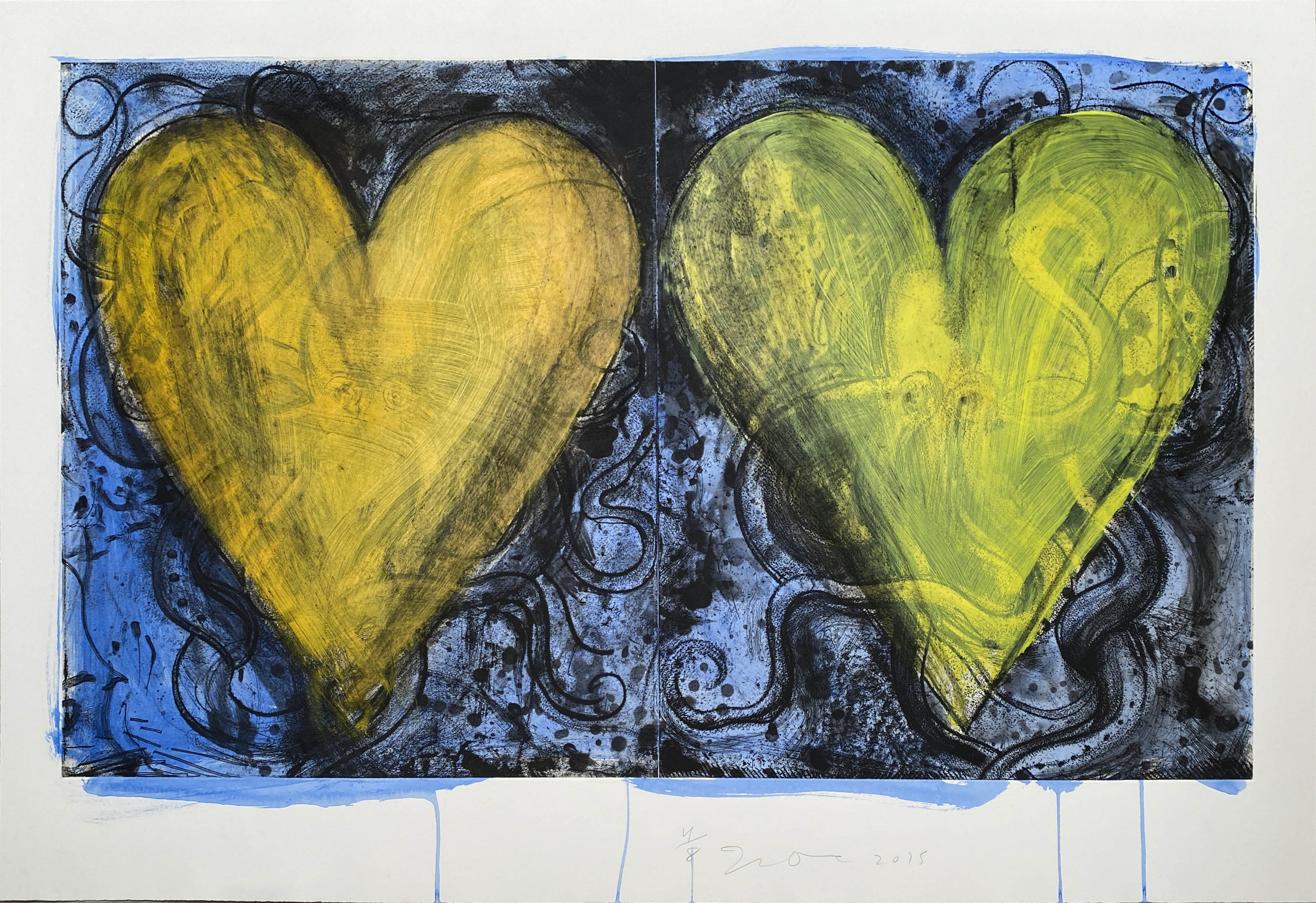 Jim Dine – The Octopus, 2015 – Xilografía