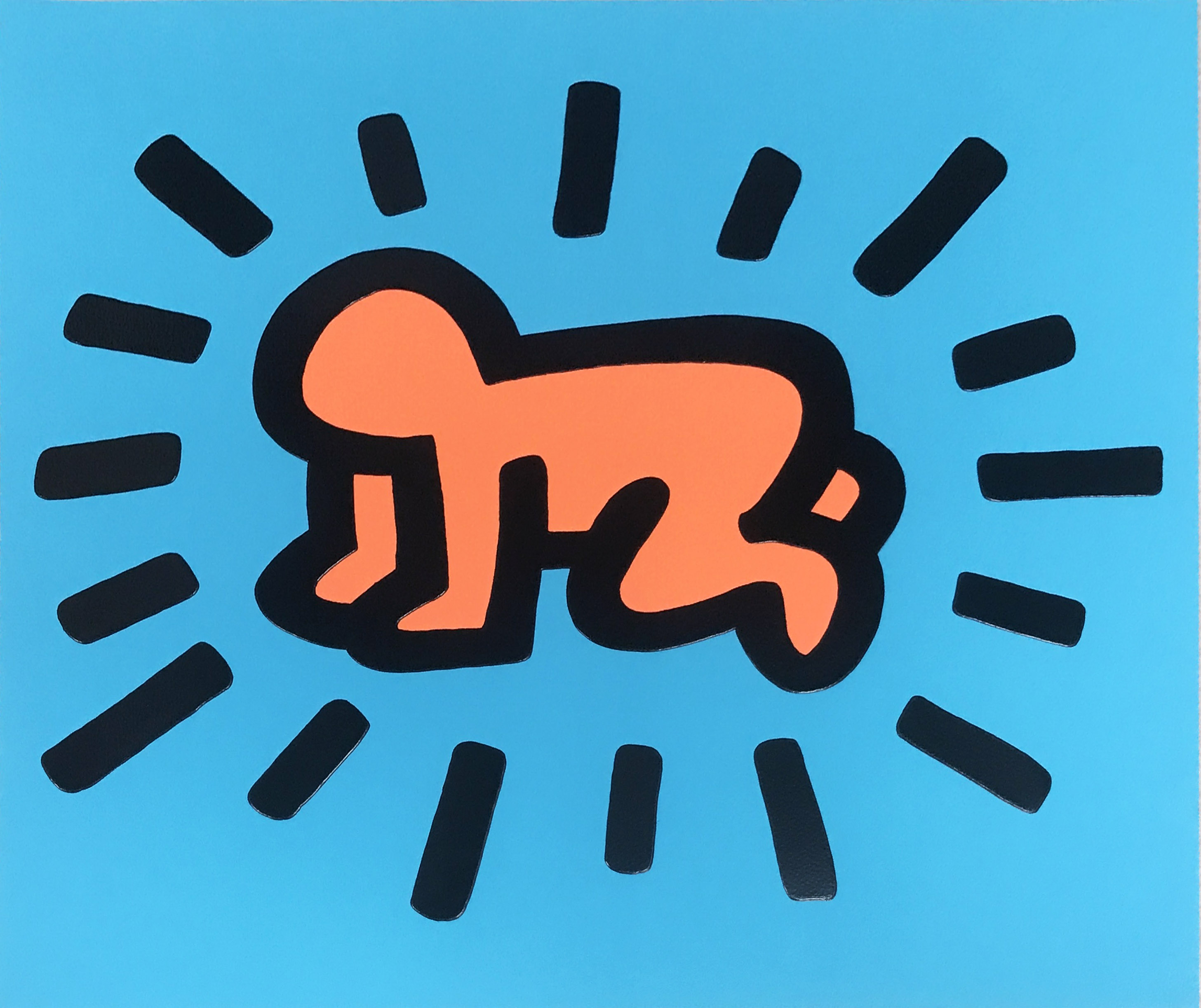 Keith Haring – Icons (A) - Radiant Baby, 1990 – Sérigraphie/Silkscreen