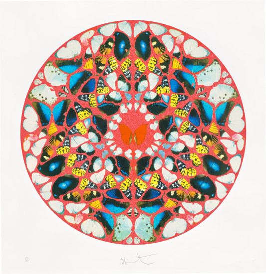 Damien Hirst – Psalm: Domine, Ne In Furore, 2009 – Técnica mixta