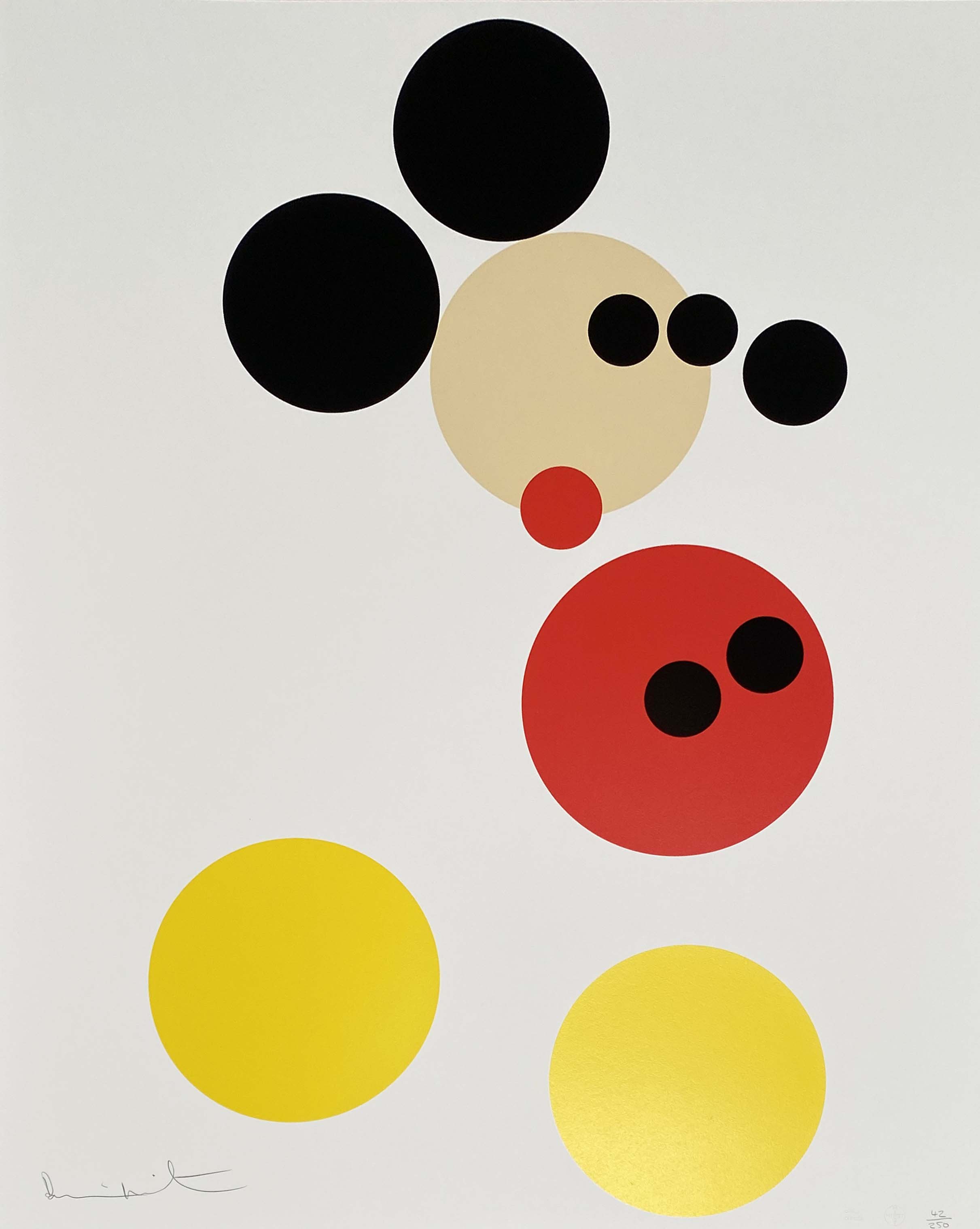 Damien Hirst – Spot Mickey, 2014 – Silkscreen
