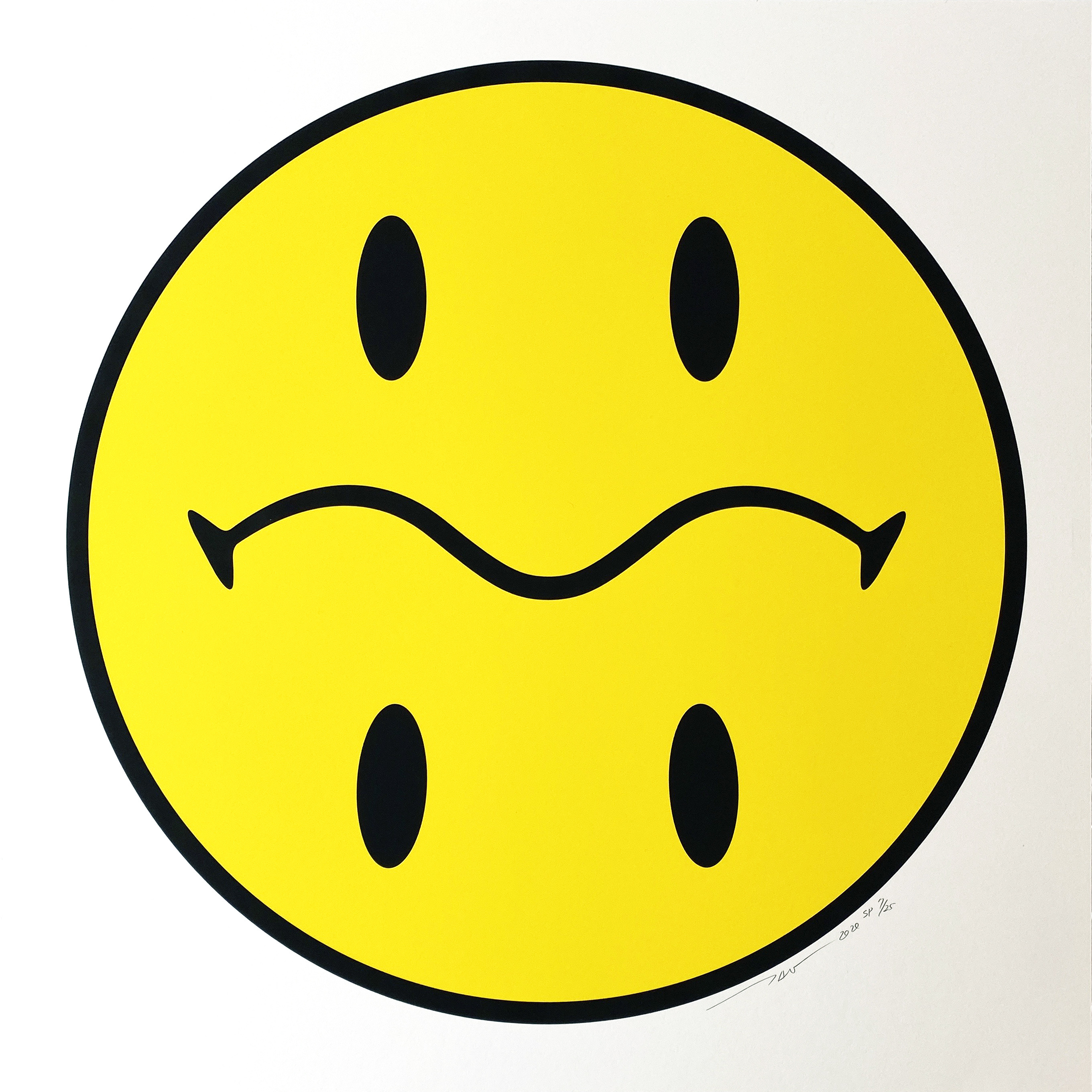 Takashi Murakami – Tonari Smiley, 2020 – Zeefdruk