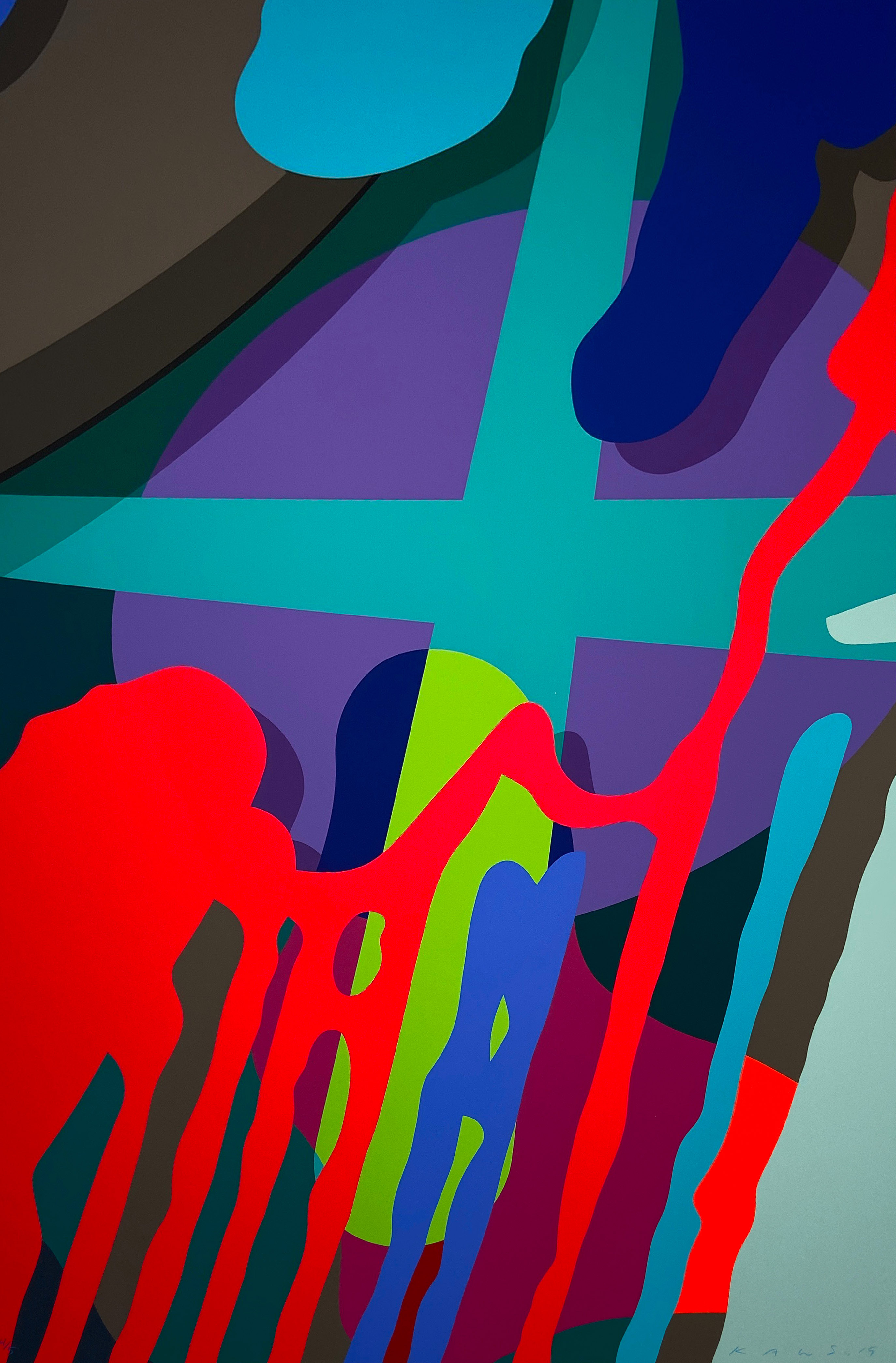 KAWS – Tension #6, 2019 – Serigraph