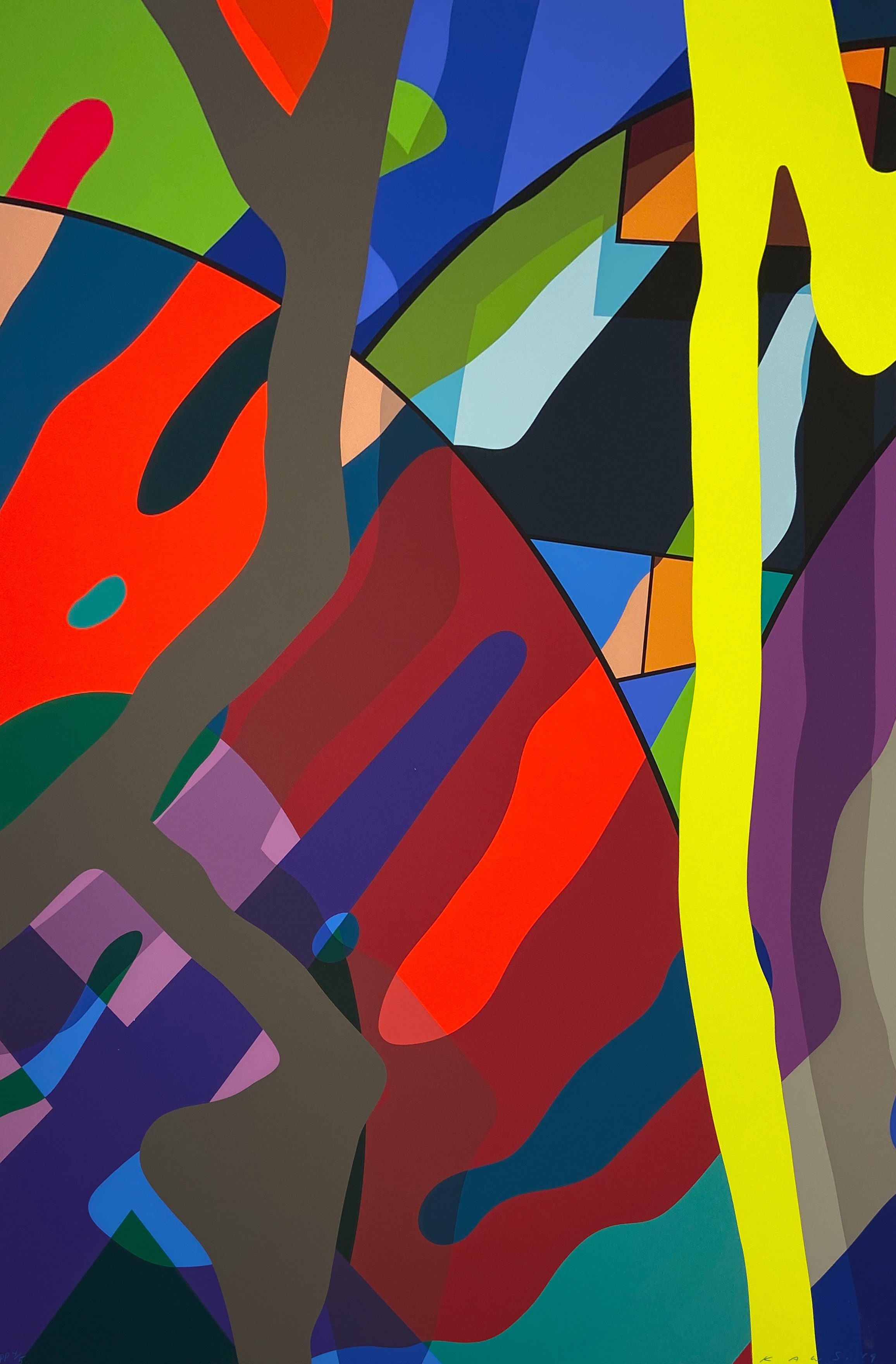 KAWS – Tension #2, 2019 – Serigraph
