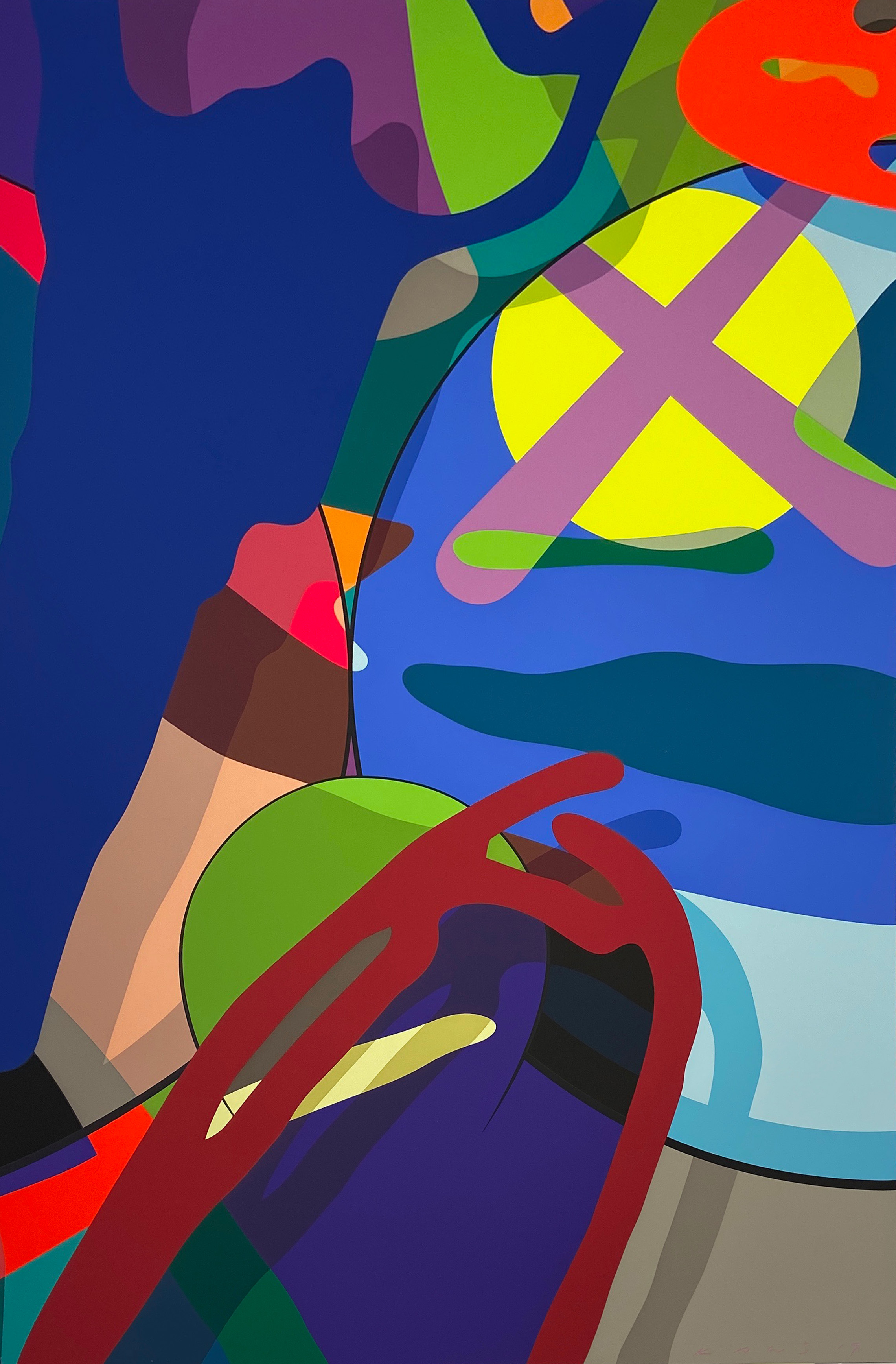 KAWS – Tension #1, 2019 – Serigraph