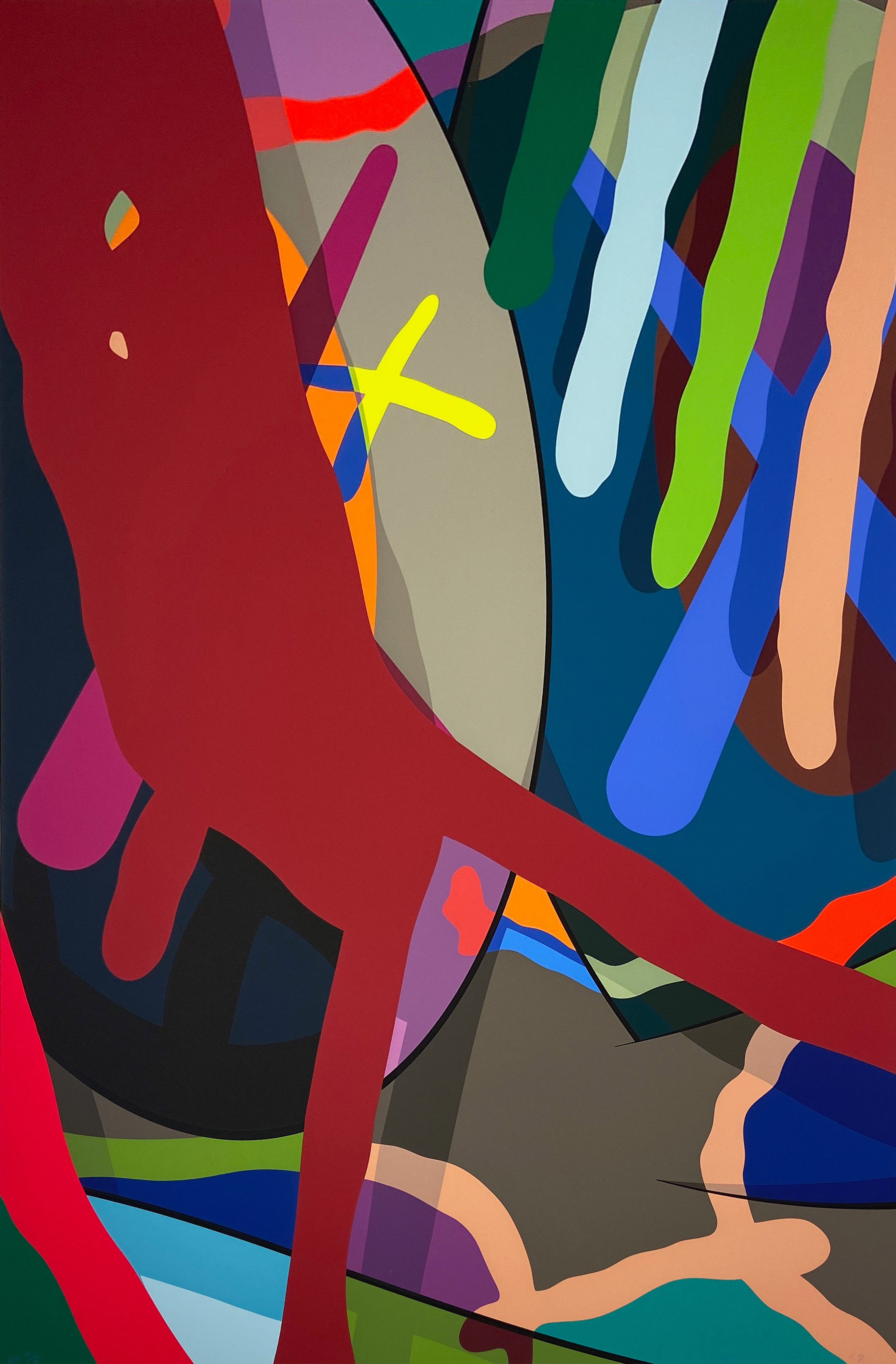 KAWS – Tension #10, 2019 – Serigraph