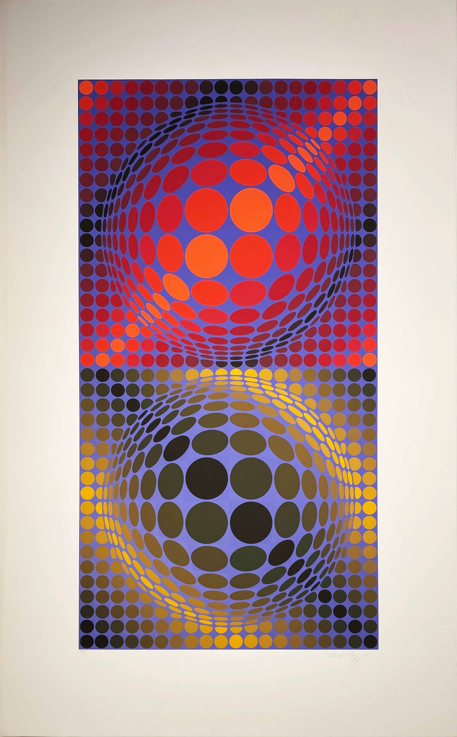 Victor Vasarely – Album Meta: Seven Plates 4, 1976 – Screen-print