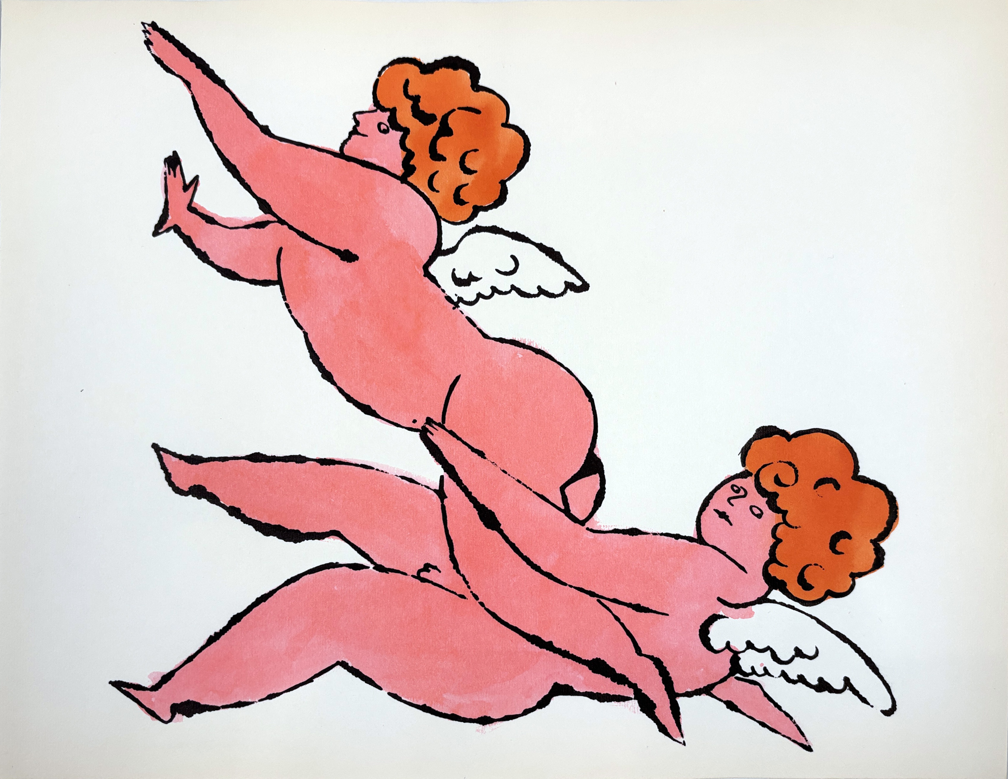 Andy Warhol – In The Bottom of my Garden IV.90A, CA. 1956 – Lithograph