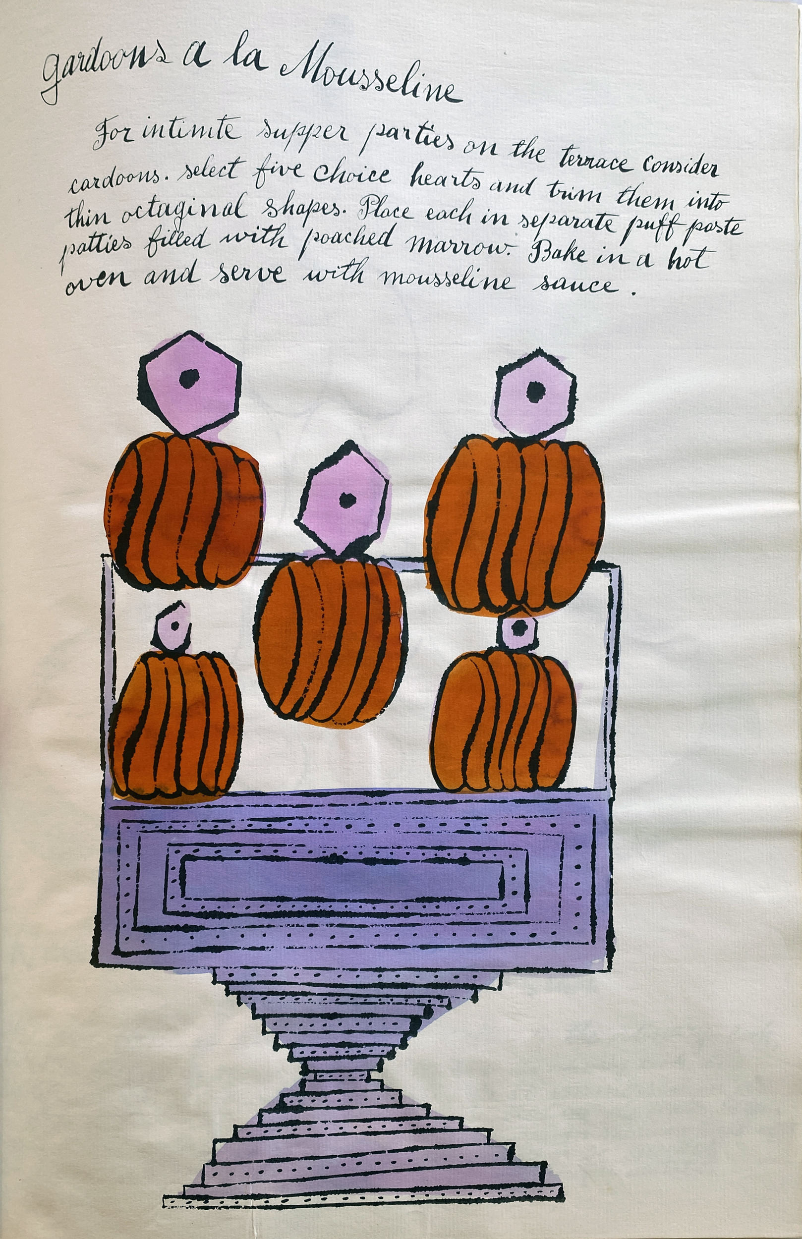 Andy Warhol – Wild Raspberries IV.140A, 1959 – Offset