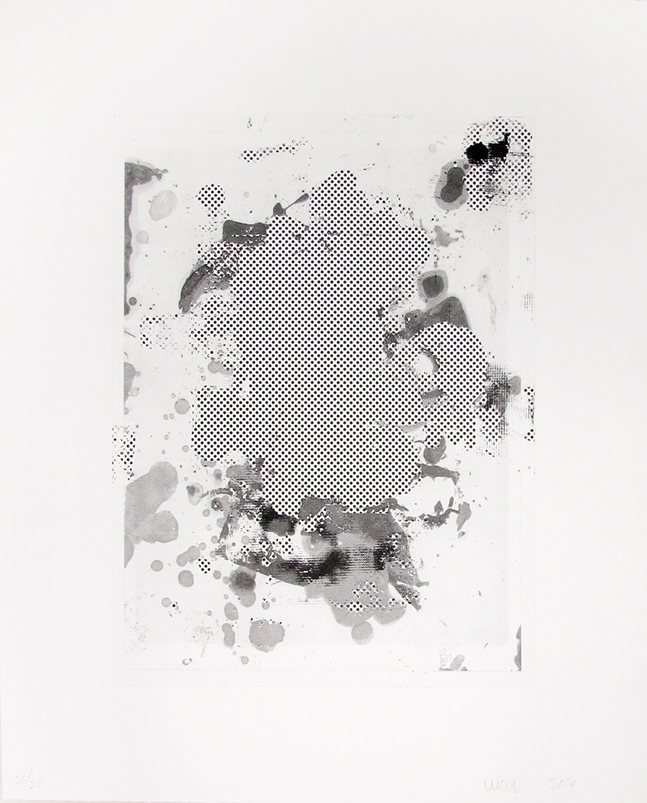 Wool, Christopher | Portraits (B&W) 4, 2014 — available on Composition Gallery