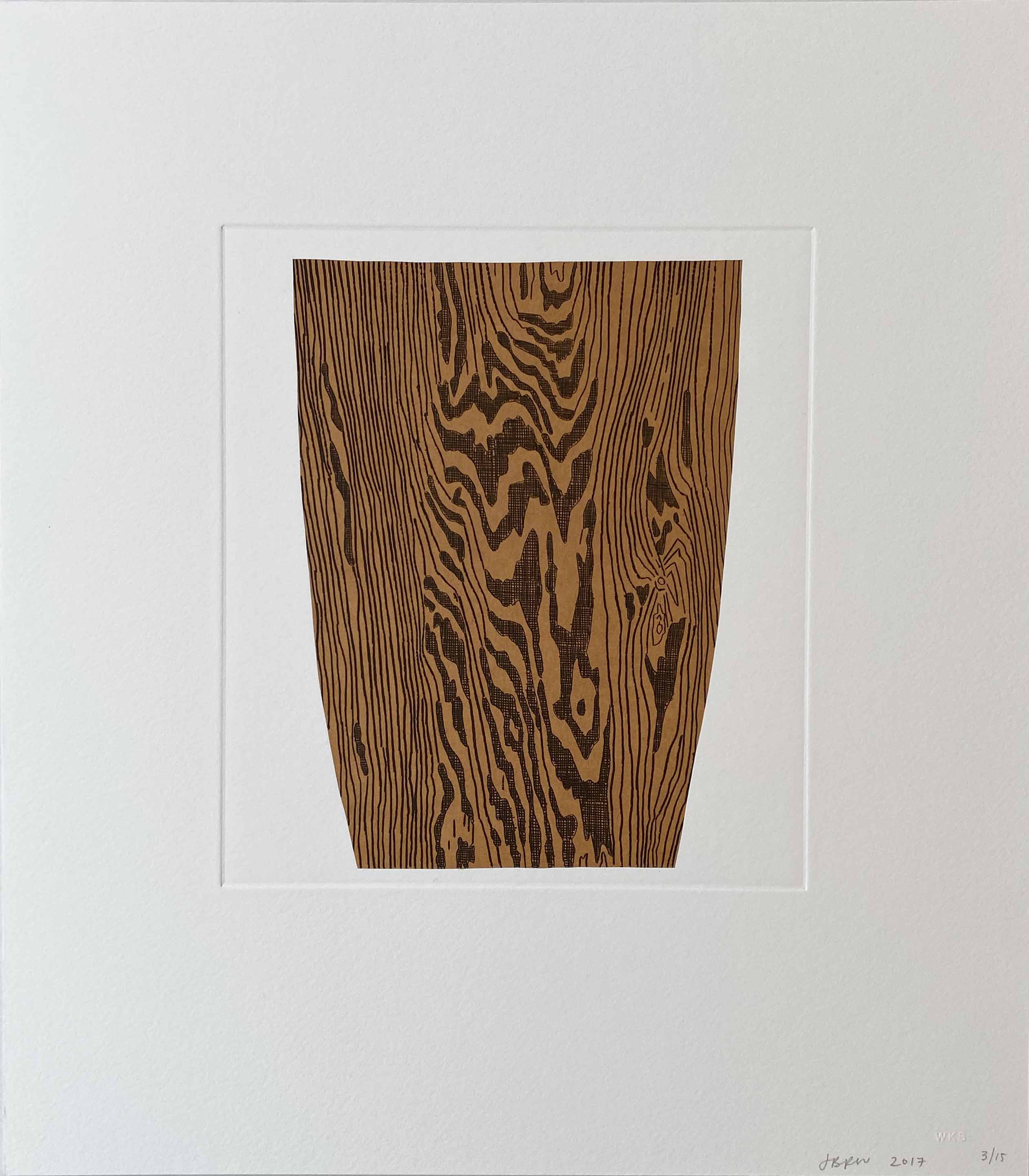 Jonas Wood – Untitled (5), from 8 Pots, 2017 – Aguafuerte