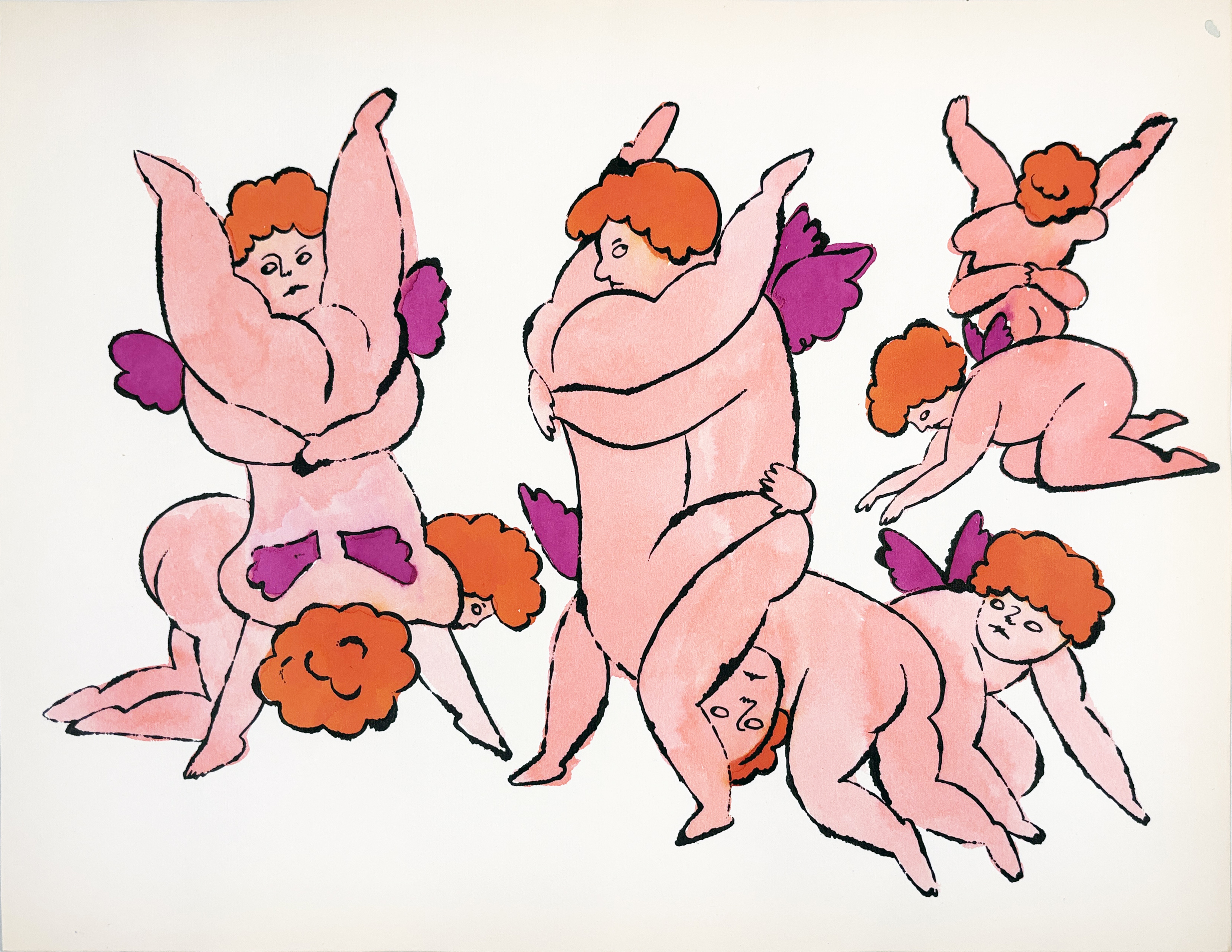 Andy Warhol – In The Bottom of my Garden IV.95A, CA. 1956 – Lithografie