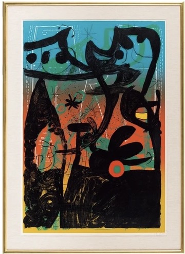 Joan Miró – Mannequin Parade in Bahia, 1969 – Lithographie