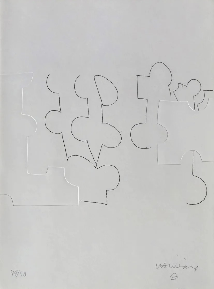 Eduardo Chillida – Cioran XXIX, 1983 – Gravure