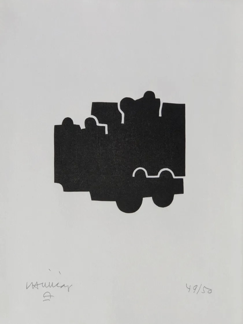 Eduardo Chillida – Cioran XXVI, 1983 – Xylographie