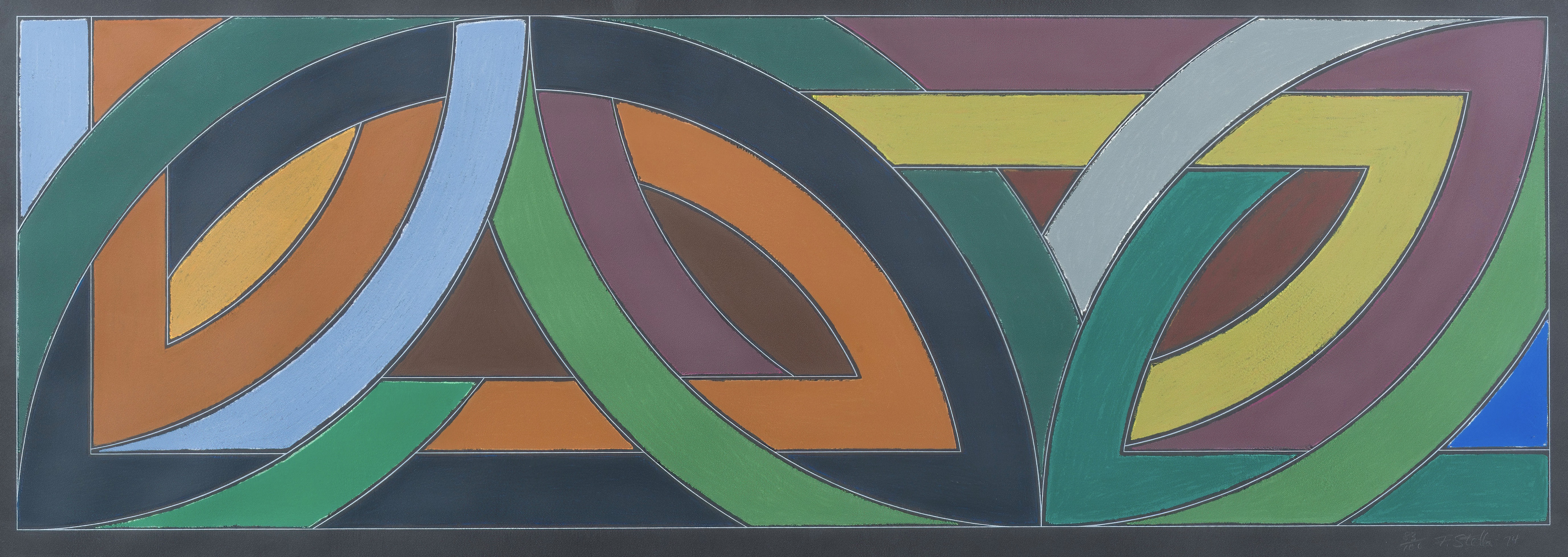 Frank Stella – York Factory II, 1974 – Screen-print