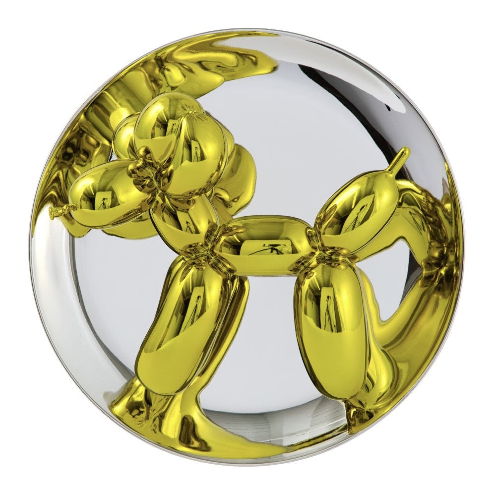 Jeff Koons – Balloon Dog (Yellow), 2015 – Porcelana
