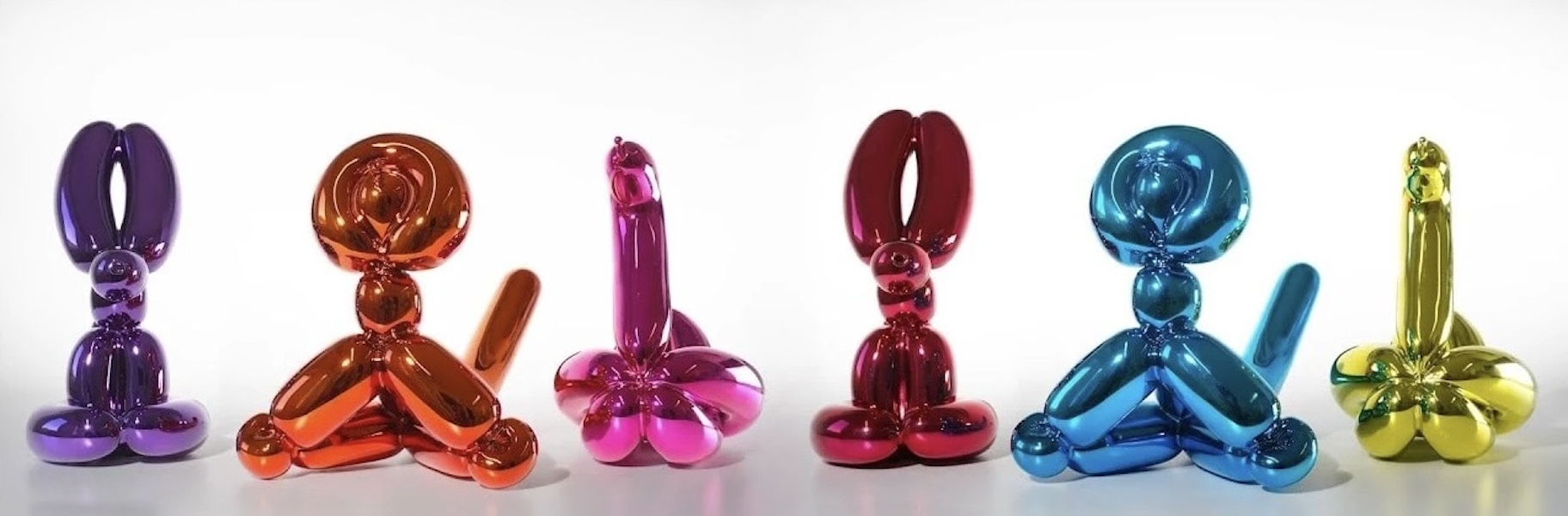 Jeff Koons – Balloon Animals (Collector´s Set), 2017-2019 – Porcelana