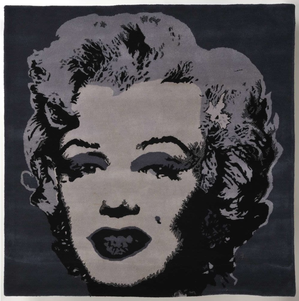 Andy Warhol – Silver Marilyn, 1990s – Tapisserie