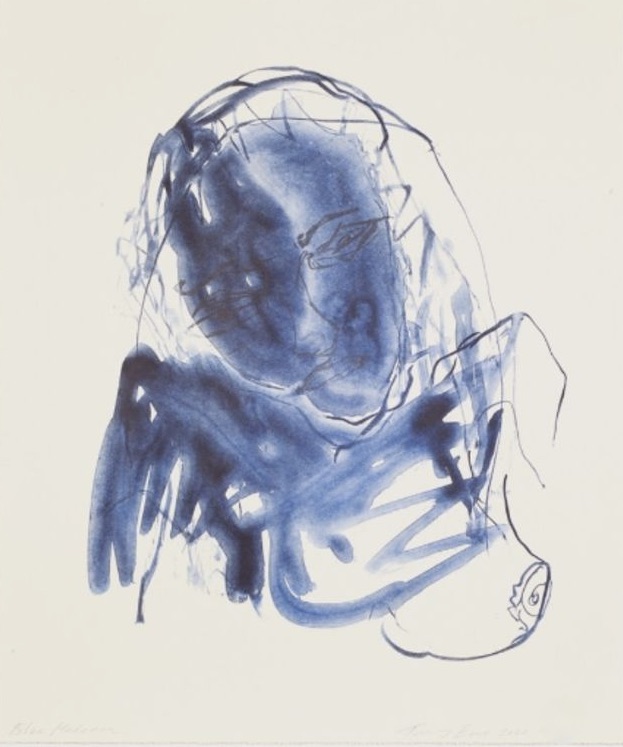 Tracey Emin – Blue Madonna, 2020 – Lithographie