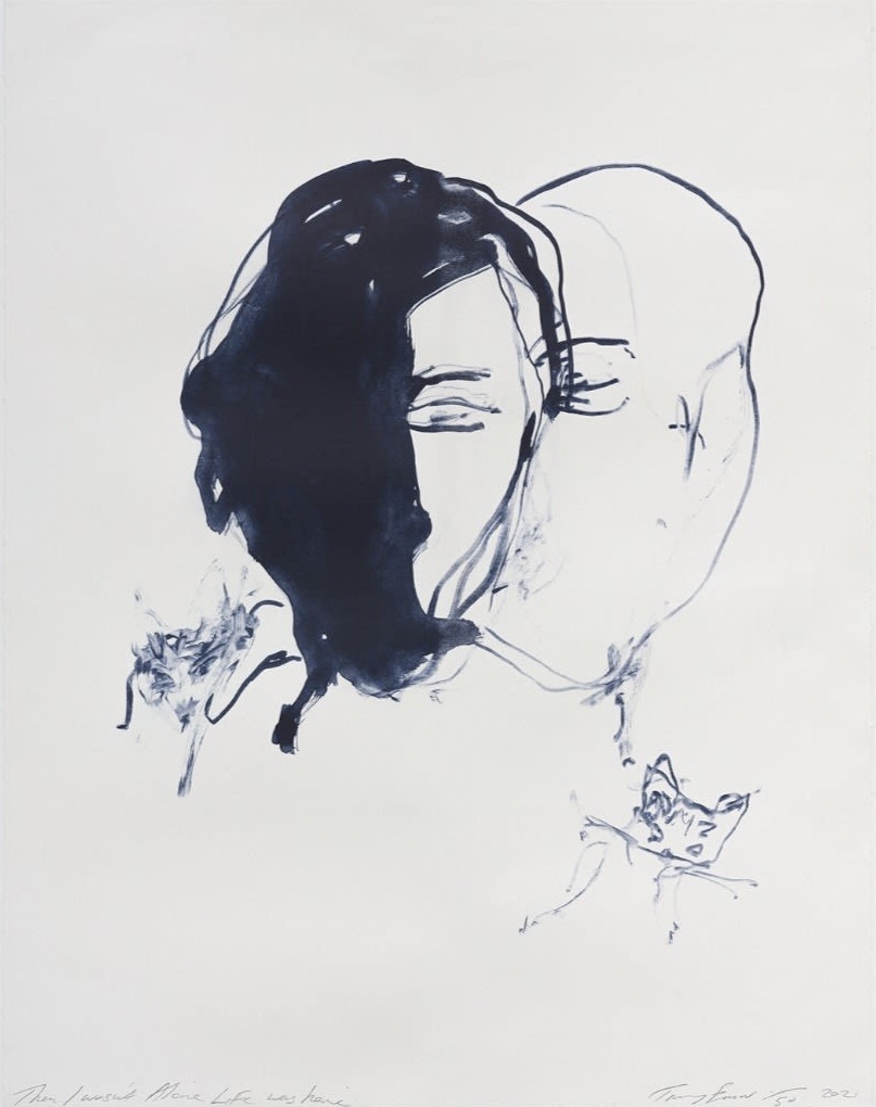 Tracey Emin – Then I wasn’t Alone Life was here, 2022 – Lithographie