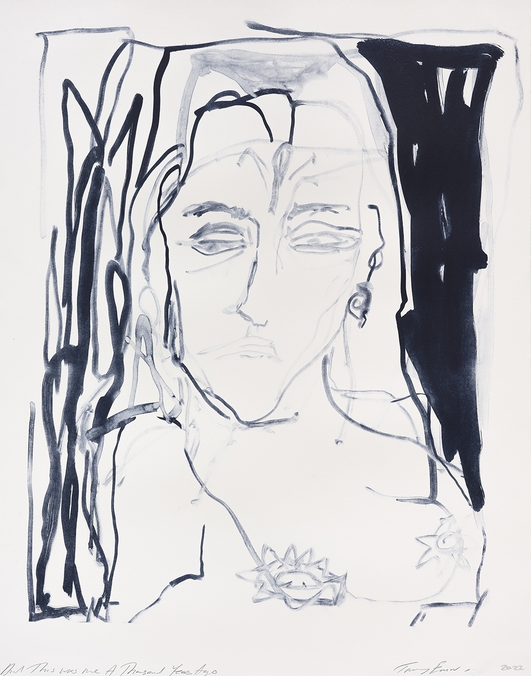 Tracey Emin – And This Was Me A Thousand Years Ago, 2022 – Litografía