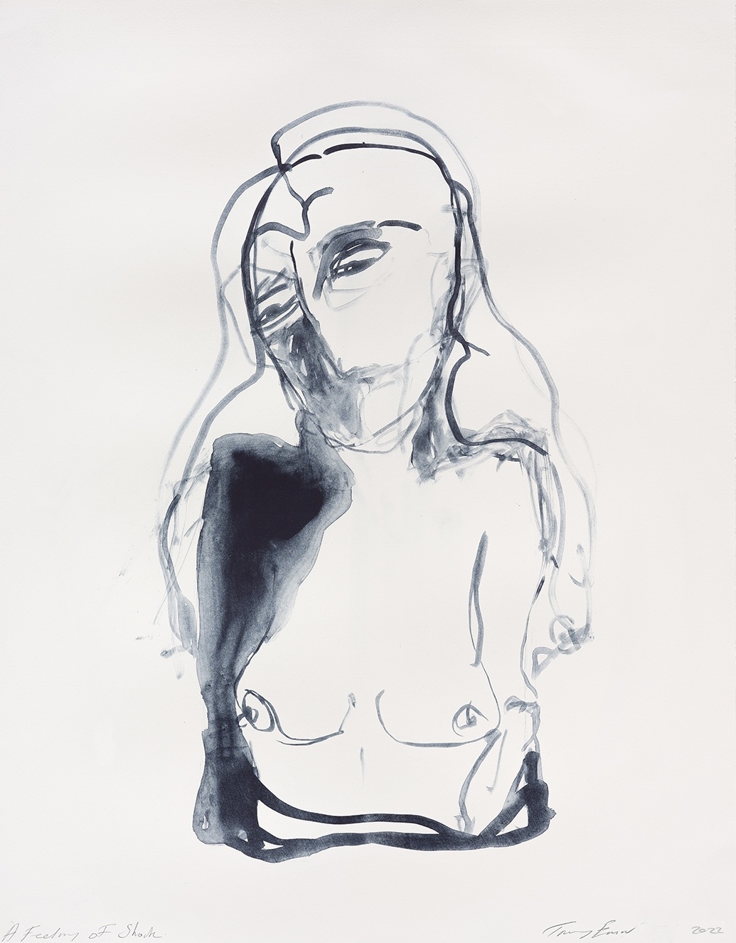 Tracey Emin – A Feeling Of Shock, 2022 – Litografía