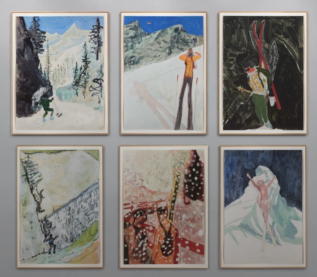 Peter Doig – Zermatt (Set of 6), 2022 – Giclée print